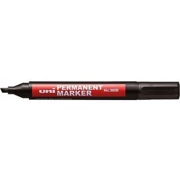 Marker permanentny UNI NO-380 ścięty zielony Marker permanentny UNI NO-380 ścięty zielony
