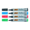 Markery permanentne BIC ECO 2300 mix 4 kolory ścięta końcówka 8209222