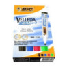 Marker VELLEDA 1701 suchościeralny 4 kolory BIC 904941