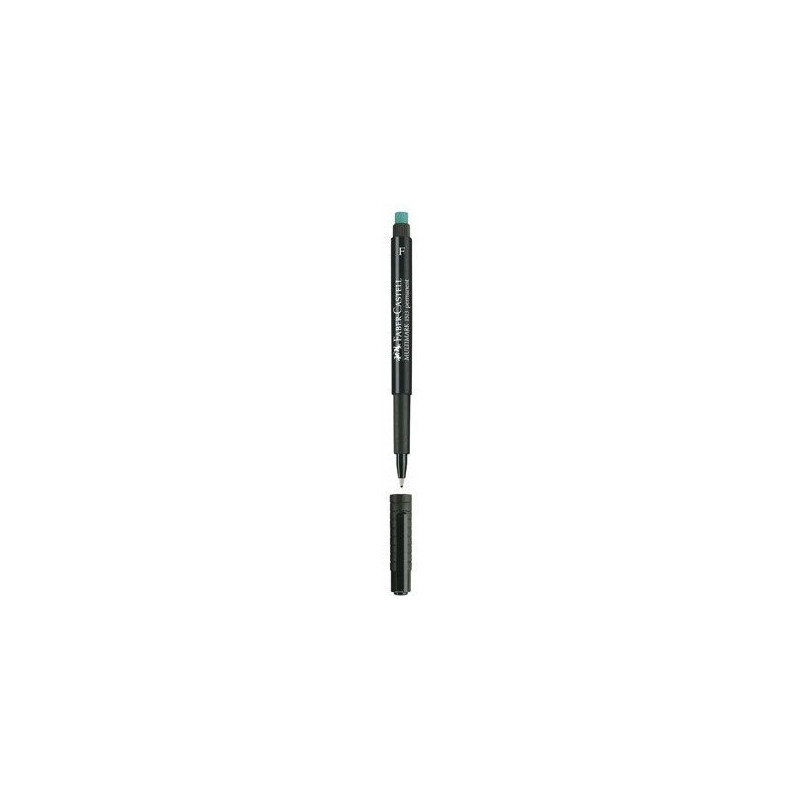 Foliopis z gumką OHP MULTIMARK F 0.6mm czarny 151399 FABER-CASTELL