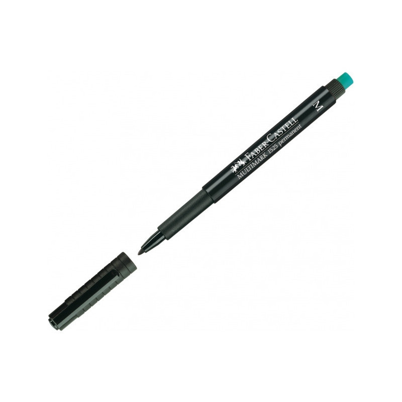 Foliopis z gumką OHP MULTIMARK M 1.0mm czarny 152599 FABER-CASTELL