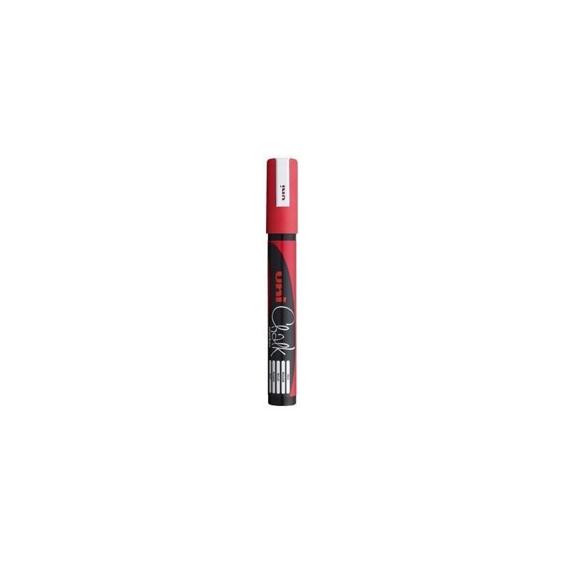 Marker kredowy UNI PWE-5M 1.8mm-2.5mm czerwony UNPWE5M/DCE Marker kredowy UNI PWE-5M 1.8mm-2.5mm czerwony UNPWE5M/DCE