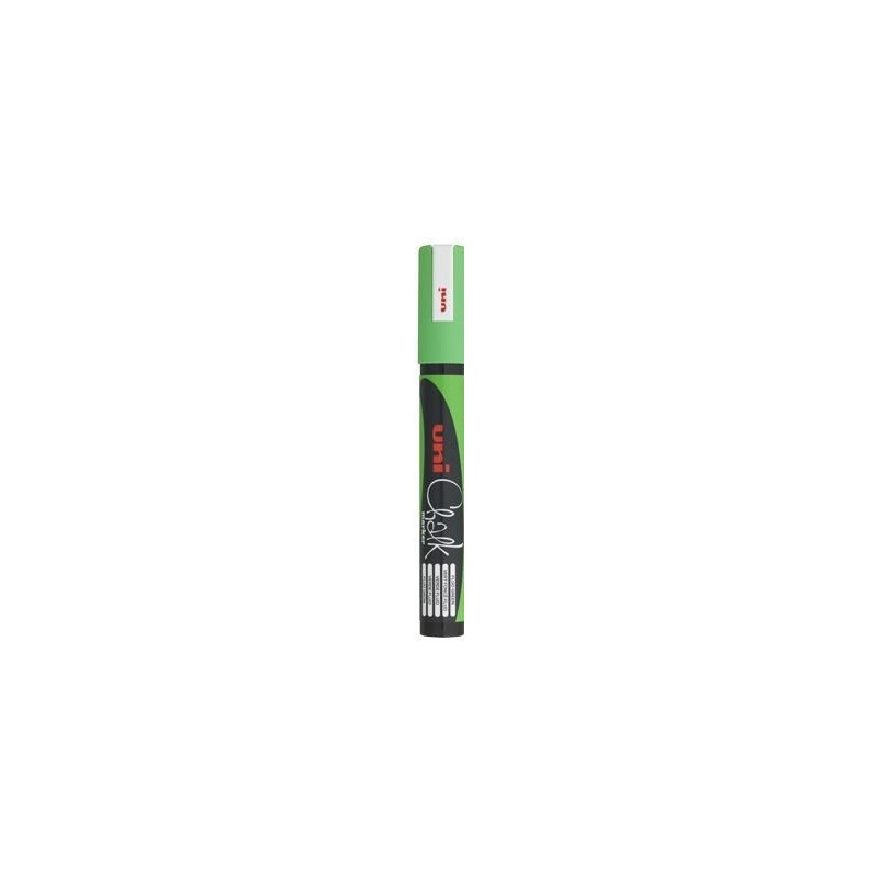 Marker kredowy UNI PWE-5M 1.8mm-2.5mm zielony UNPWE5M/DZI Marker kredowy UNI PWE-5M 1.8mm-2.5mm zielony UNPWE5M/DZI