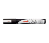 Marker kredowy UNI PWE-5M 1.8mm-2.5mm czarny UNPWE5M/DCA