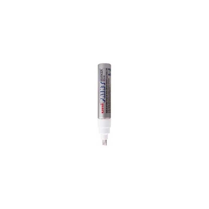 Marker olejowy UNI PX-30 srebrny końcówka ścięta