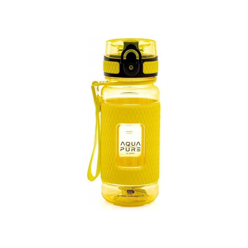 Bidon na wodę AQUA PURE neon yellow 400ml 511023009 ASTRA