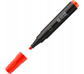 Marker permanentny M201 końcówka ścięta 1-4mm czerwony MM201-05 MEMOBE