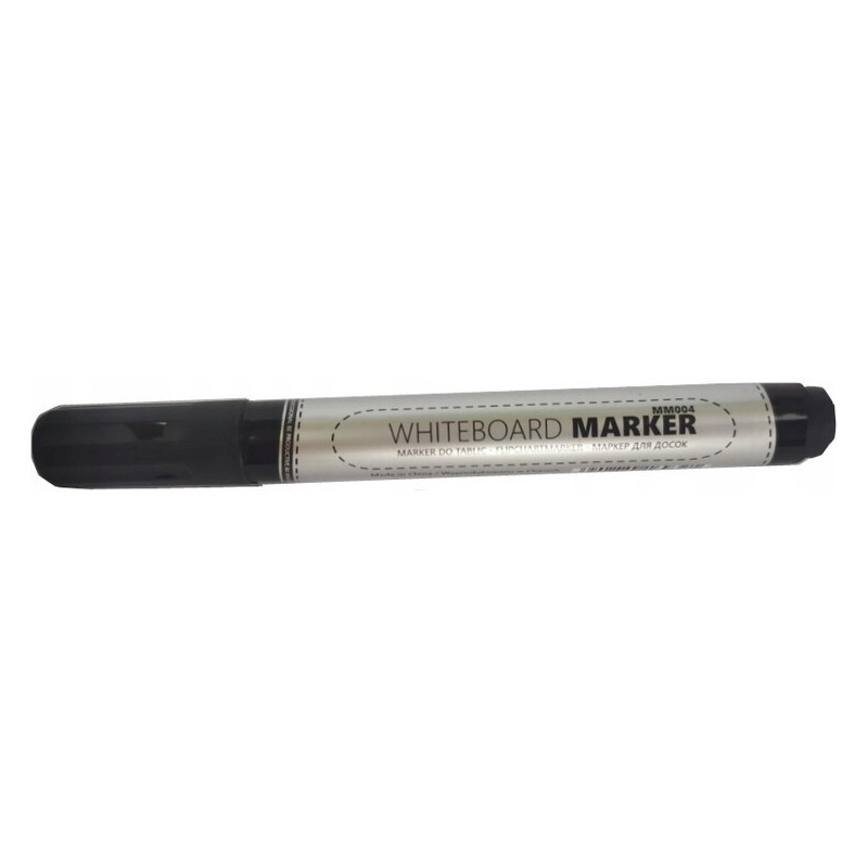 Marker suchościeralny czarny MEMOBE okrągła końcówka MM004-02