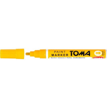 Marker olejowy grubość 2.5mm żołty TO-440 TOMA Marker olejowy grubość 2.5mm żołty TO-440 TOMA