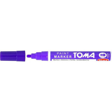 Marker olejowy grubość 2.5mm fioletowy TO-440 TOMA Marker olejowy grubość 2.5mm fioletowy TO-440 TOMA