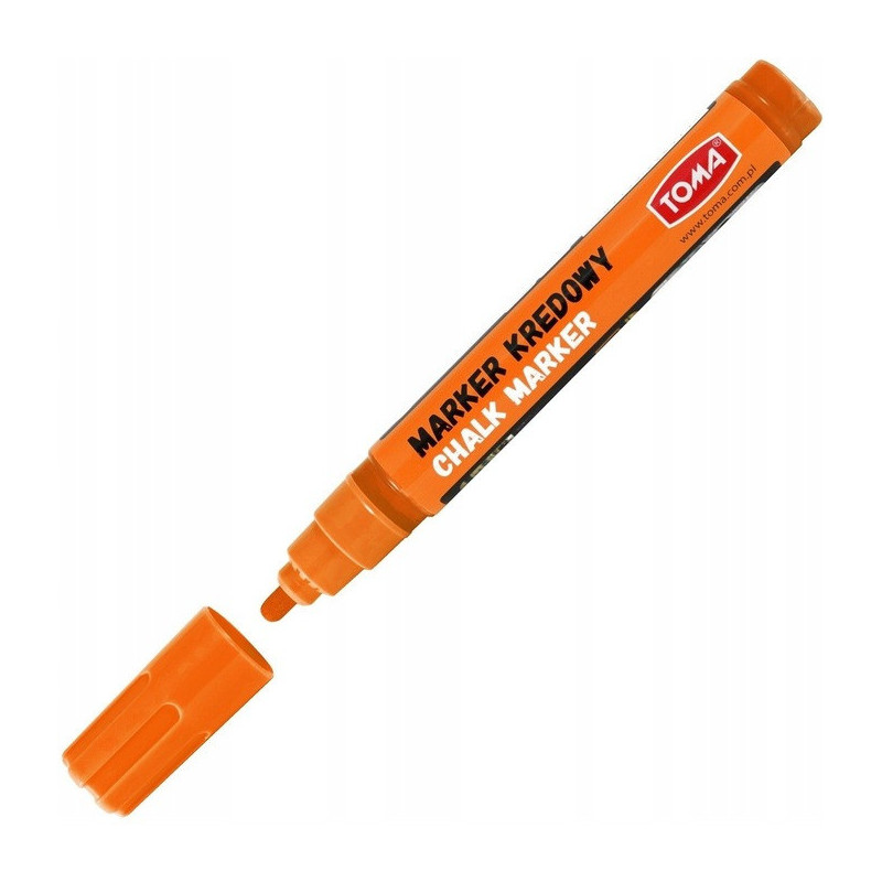 Marker kredowy końcówka 4.5mm pomarańczowy TO-292 52 TOMA