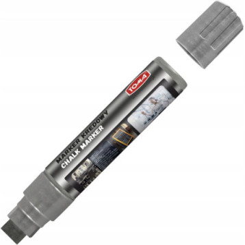 Markery kredowe końcówka 15x8mm-srebrny TOMA Markery kredowe końcówka 15x8mm-srebrny TOMA