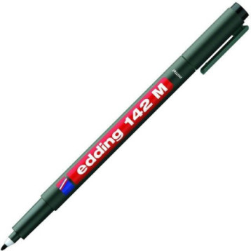 Marker niezmywalny do folii 1mm czarny 142M/001/C ED EDDING Marker niezmywalny do folii 1mm czarny 142M/001/C ED EDDING