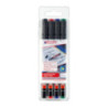Markery niezmywalne do folii 4 kol. 1mm 142M/4S ED EDDING