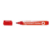 Marker permanentny 2160 czerwony ścięta końcówka 101122 D.RECT