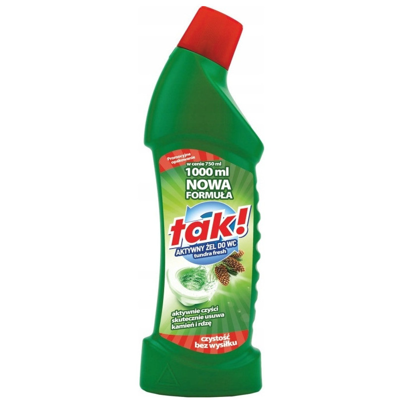 Żel do WC TAK! 1L leśny