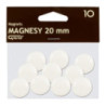 Magnesy 20mm GRAND białe (10szt.) 130-1689 GRAND