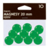 Magnesy 20mm zielone (10szt.) 130-1692 GRAND