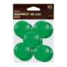 Magnesy 40mm zielone (10szt.) 130-1703 GRAND