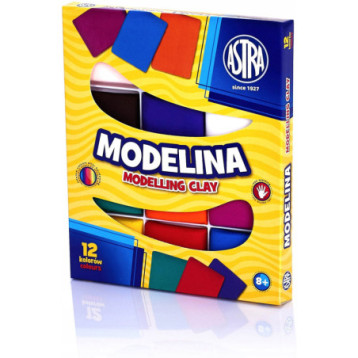 Modelina termoutwardzalna zestaw 12 kolorów 304110001 ASTRA