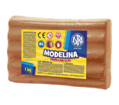 Modelina termoutwardzalna 1kg brązowa 304111002 ASTRA