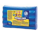 Modelina termoutwardzalna 1kg niebieska 304111010 ASTRA