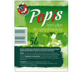 Płyn do spryskiwaczy POPIS 5l letni