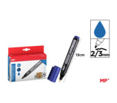 Marker permanentny niebieski 2-3mm PE486A-S MP Poland
