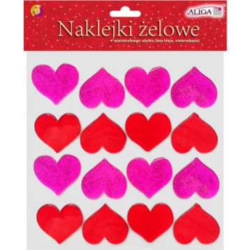 Naklejki żelowe SERCA ZNK-5901 ALIGA Naklejki żelowe SERCA ZNK-5901 ALIGA