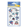 Naklejki tatuaże dla dzieci REKINY 56770 Z-DESIGN KIDS TATTOO AVERY ZWECKFORM
