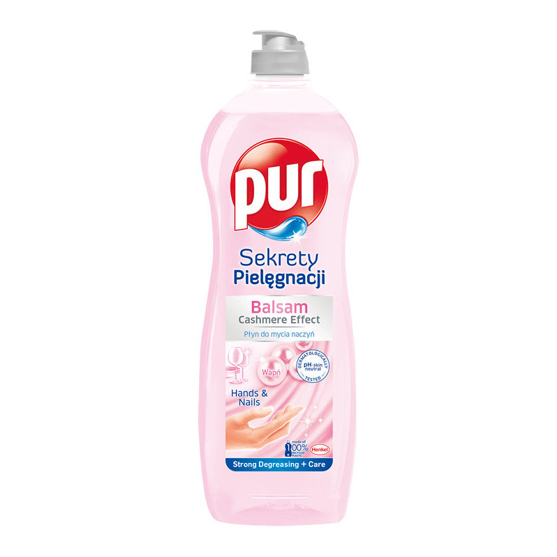 Płyn do mycia naczyń PUR 750ml Dłonie i paznokcie