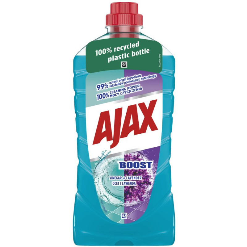Płyn do mycia podłóg AJAX BOOST SODA 1l Lawenda  90221