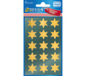 Naklejki Z-Design - złote gwiazdy 52801 AVERY ZWECKFORM
