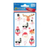 Papierowe naklejki o teksturze lnu - Świąteczne zwierzęta Z-Design 52293 AVERY ZWECKFORM