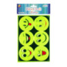 Naklejki buźki odblaskowe śr.7cm (6 szt) NKB-5824 ALIGA