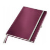 Notatnik twardy LEITZ STYLE A4 kratka ciemnoczerwony 44760028