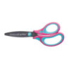 Nożyczki Griffix ergonomiczne 14cm zaokrąglone różowe 819114 PELIKAN