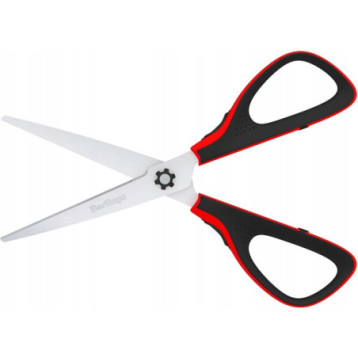 Nożyczki 20cm Easycut 300 soft grip czerwone 326324 BERLINGO Nożyczki 20cm Easycut 300 soft grip czerwone 326324 BERLINGO