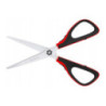 Nożyczki 20cm Easycut 300 soft grip czerwone 326324 BERLINGO