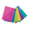 Koszulki A4 z klapką 200mic. ( 6szt.) mix kolorów 47070099 LEITZ WOW