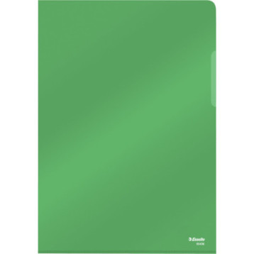 Ofertówki krystaliczne na dokumenty A4 150mic 25 sztuk zielone 55436 ESSELTE