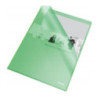 Ofertówki groszkowe na dokumenty A4 115mic 25 sztuk zielone 60835 ESSELTE