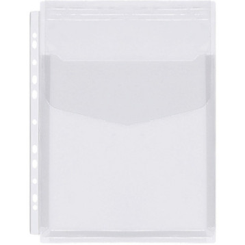 Koszulki poszerzane na katalogi z klapką A4 180mic 10 sztuk PVC OF-42 BIURFOL