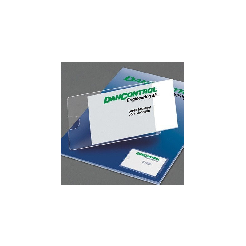 Kieszeń samoprzylepna na wizytówkę otwierana z góry 3L 10116