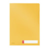 Folder A4 z kieszonką na etykietę, żółty 47080019 LEITZ