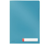 Folder A4 z kieszonką na etykietę, niebieski 47080061 LEITZ