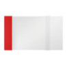 Okładki regulowane na książki i zeszyty E4 kolorowe 25 sztuk 29,2x40,8-44cm OZK-57 BIURFOL