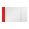 Okładki regulowane na książki i zeszyty S7 kolorowe 25 sztuk 25,8x42-45cm OZK-58 BIURFOL