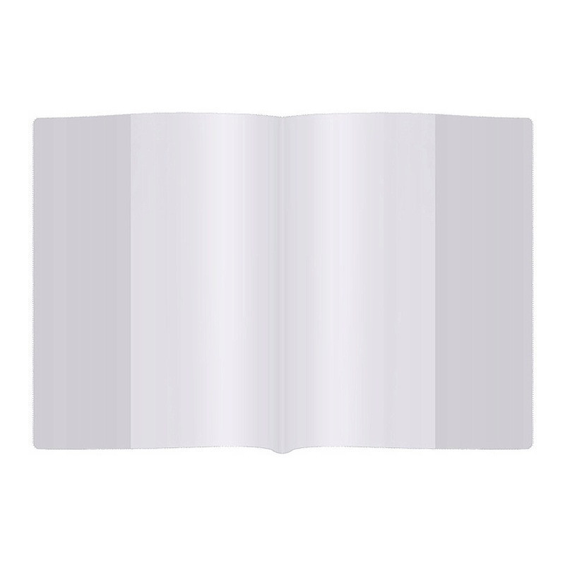 Okładki na zeszyty szkolne A5 bezbarwne 10 sztuk 21,2x30,3cm OZK10-01-02 BIURFOL