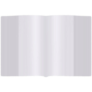 Okładki na zeszyty szkolne A5 bezbarwne 10 sztuk 21,2x30,3cm OZK10-01-02 BIURFOL